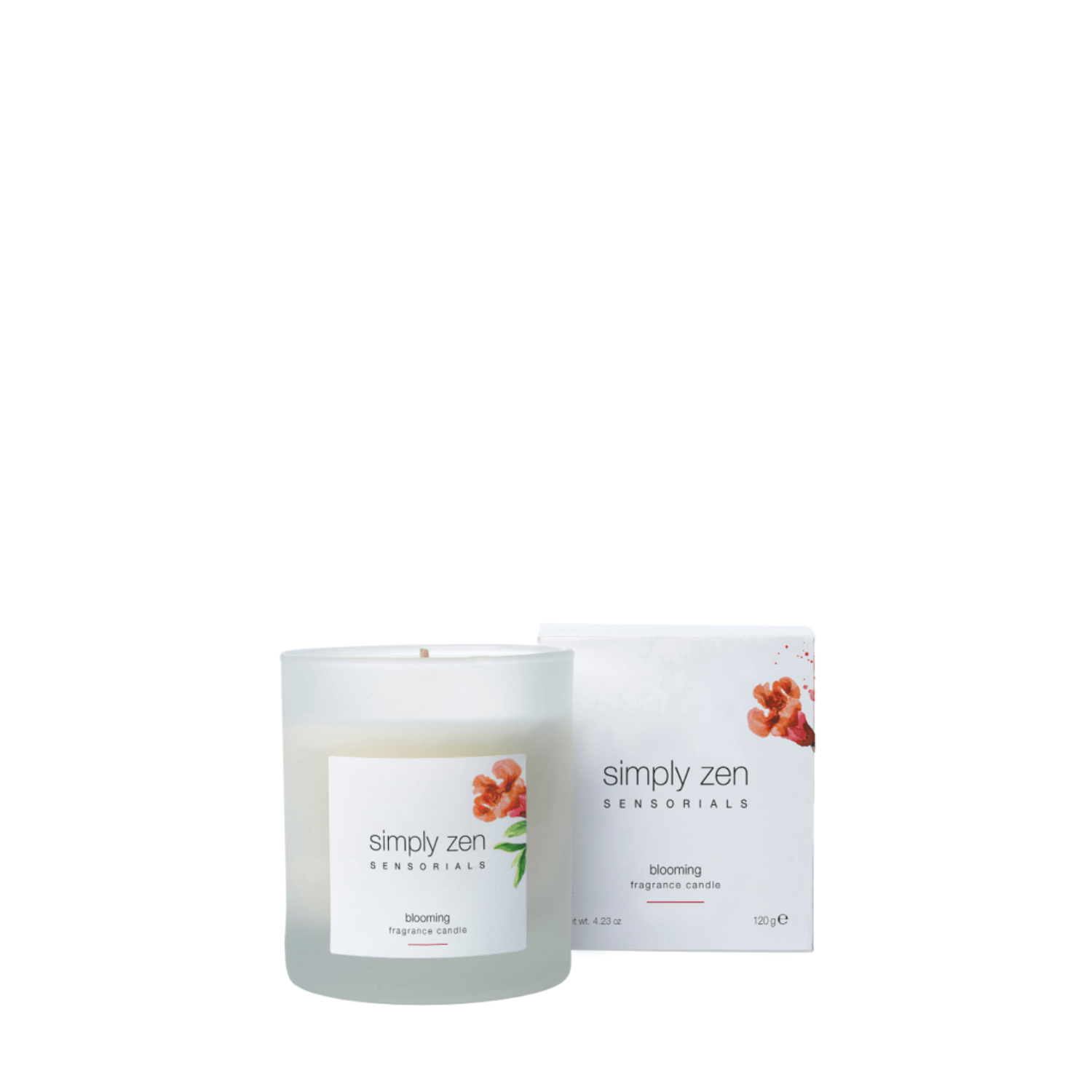 blooming fragrance candle